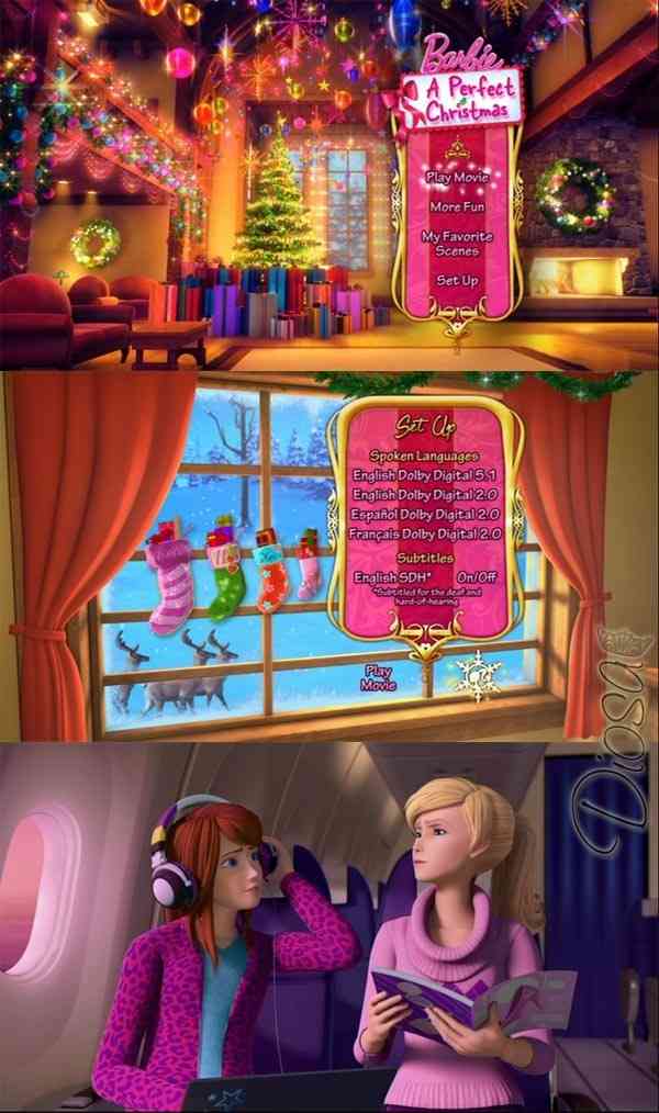 Barbie A Perfect Christmas dvd