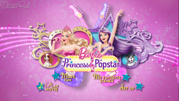 "Barbie la Princesa y la Estrella de Pop dvd"