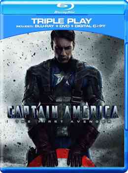 "Captain America Blu Ray"