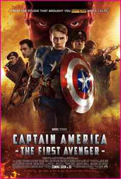 "Captain America 2011 poster"
