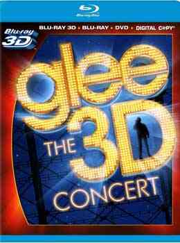 "Glee The 3D Concert  Movie Blu-Ray"
