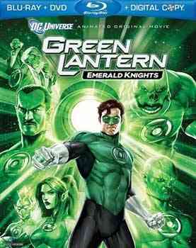 "Green Lanter Emerald Kinght BluRay"