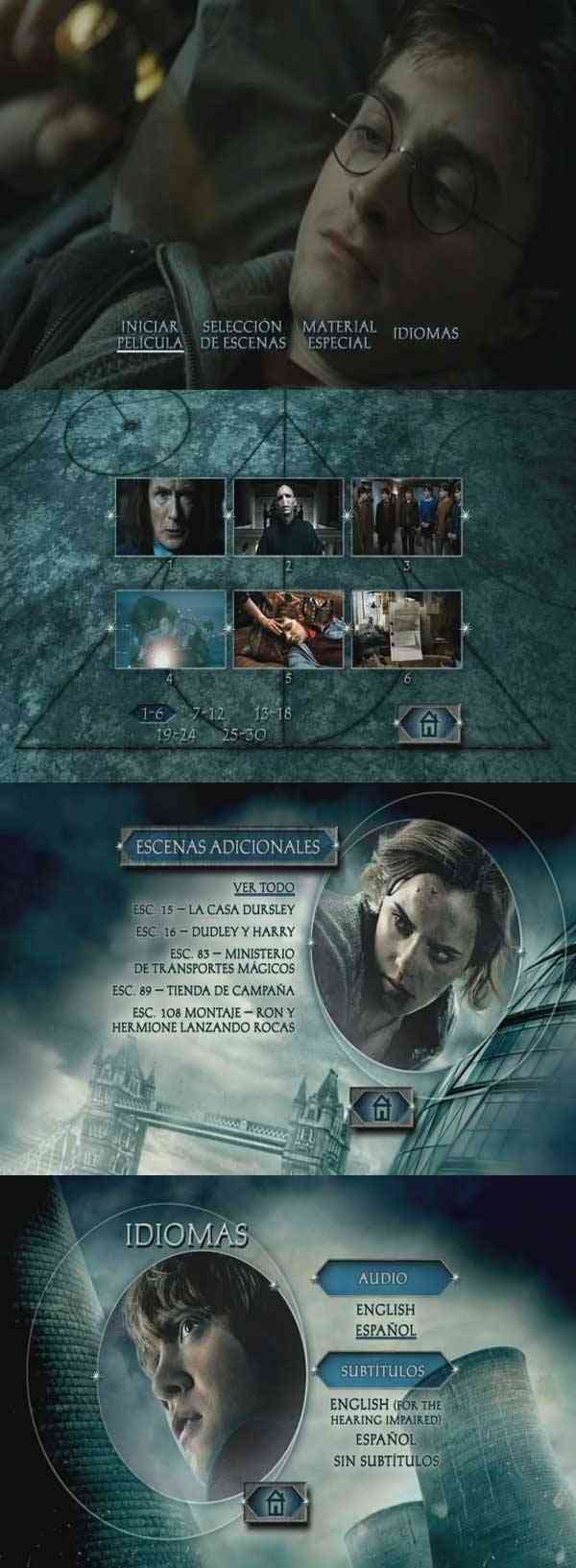 "Harry Potter 7 DVD Latino Final"