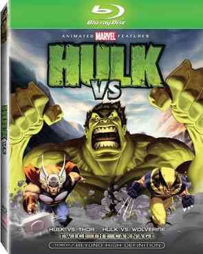 "Hulk vs Thor Hulk Vs Wolverine Blu-Ray"