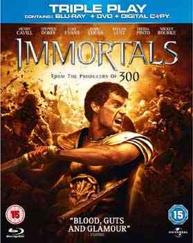 "Immortals 2011 Blu-Ray"