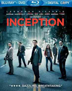 "Inception 2010 Blu-Ray"