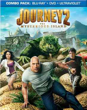 "Journey 2 The Mysterious Island Blu-Ray"