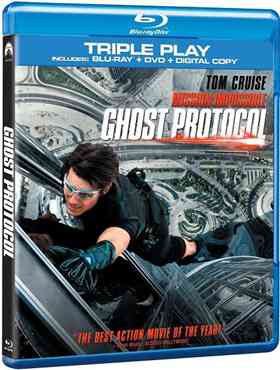 "Mission Impossible Ghost Protocol Blu-Ray"