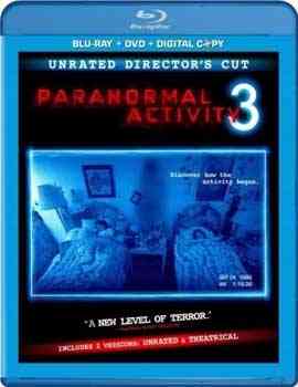 "Paranormal Activity 3 Blu-Ray"