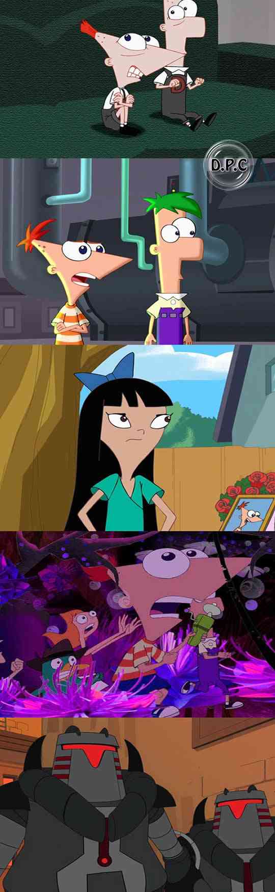 Phineas and Ferb Across the 2nd Dimension DVDRip Latino