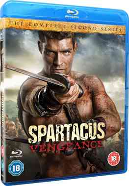 "Spartacus Vengeance The Complete Second Season Blu-ray"