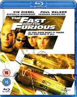 "The Fast and the Furious 2001 Blu-Ray"