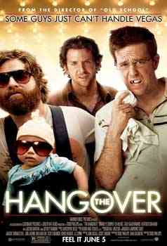 "The Hangover 2009 poster"