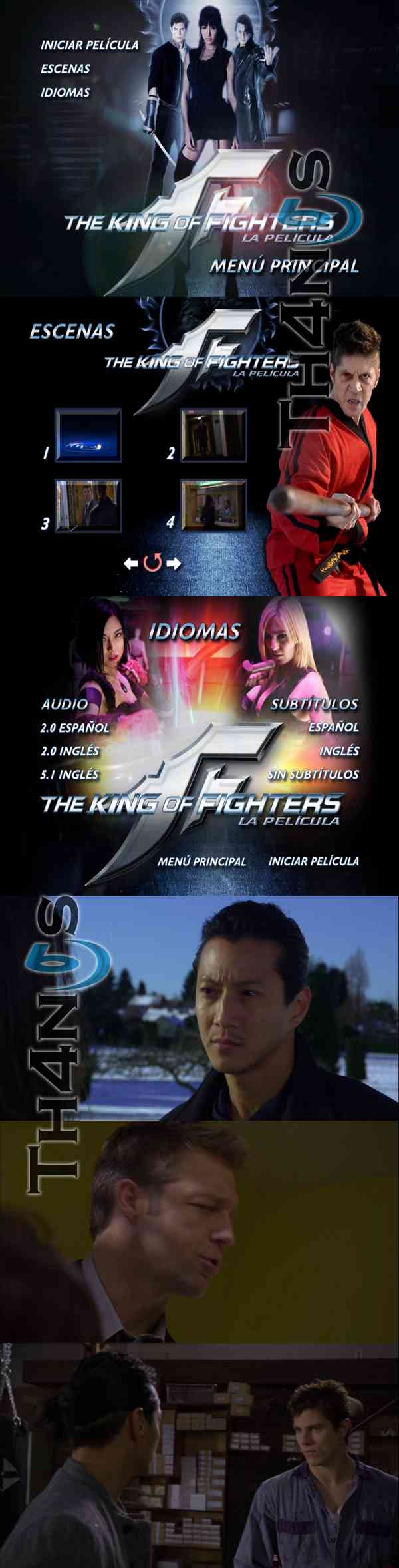 "The King of Fighters DVD Latino"