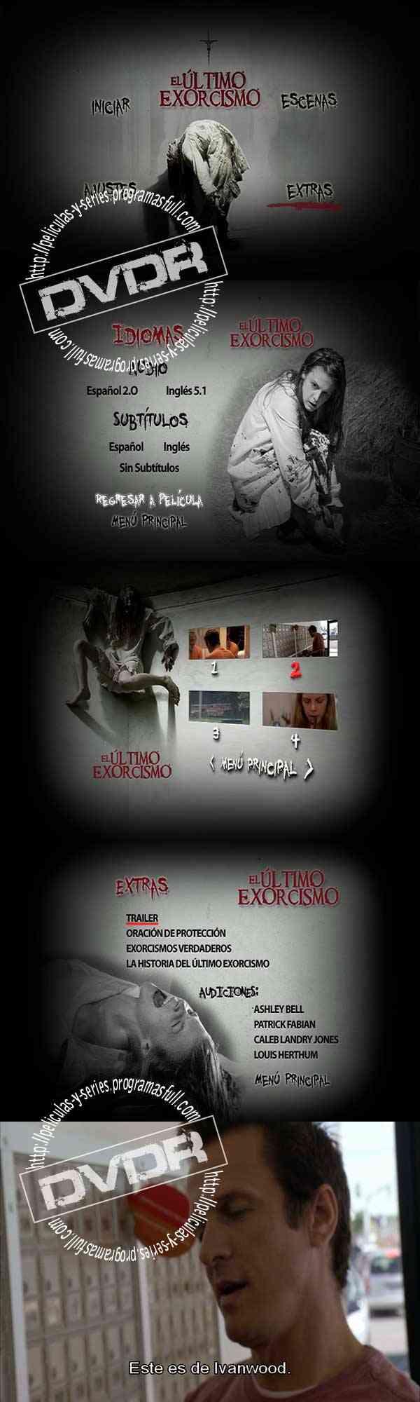 "The Last Exorcism DVD Latino"