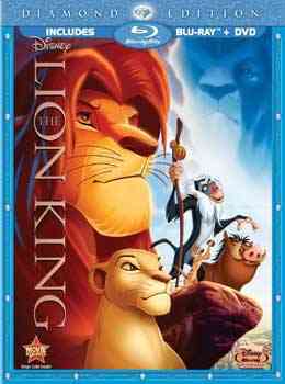 "The Lion King Blu Ray"