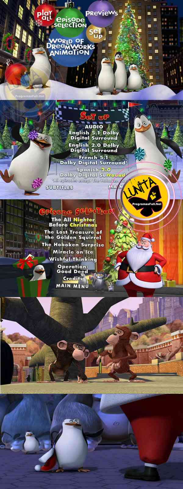The Penguins Of Madagascar All-Nighter Before Christmas (2011) DVDR NTSC