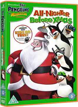The Penguins Of Madagascar All-Nighter Before Christmas (2011) DVDR