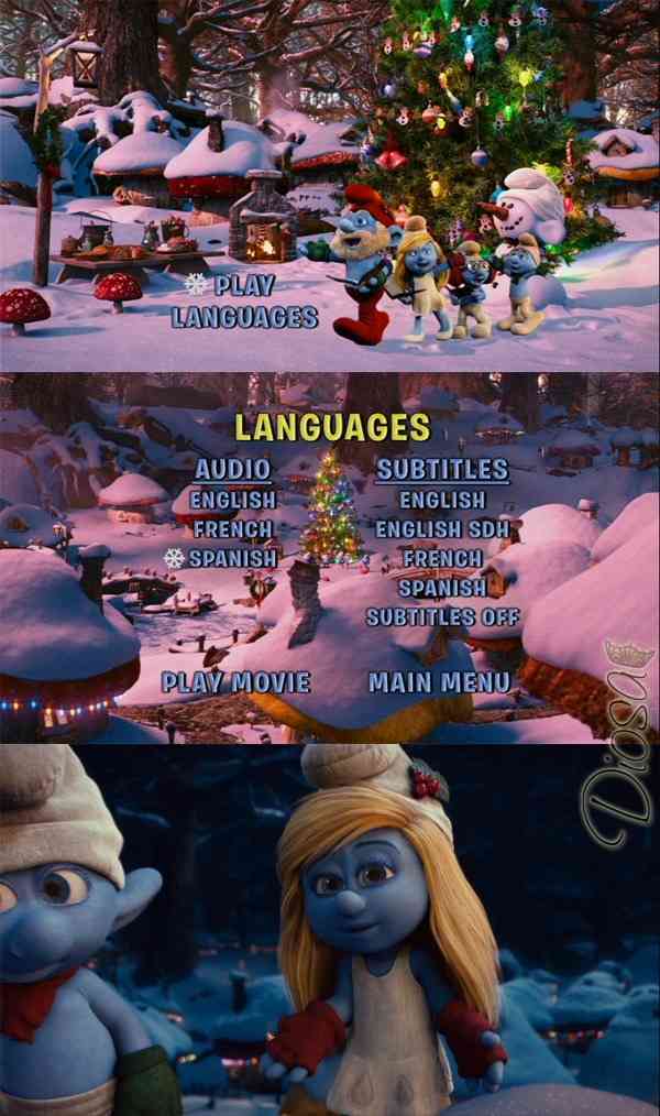 The Smurfs A Christmas Carol dvd