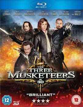 "The Three Musketeers Blu-Ray"