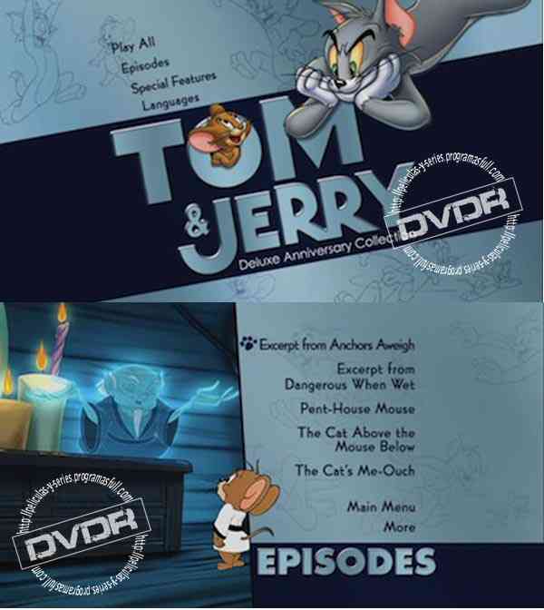 "Tom and Jerry Deluxe Anniversary Collection 2010 dvd"