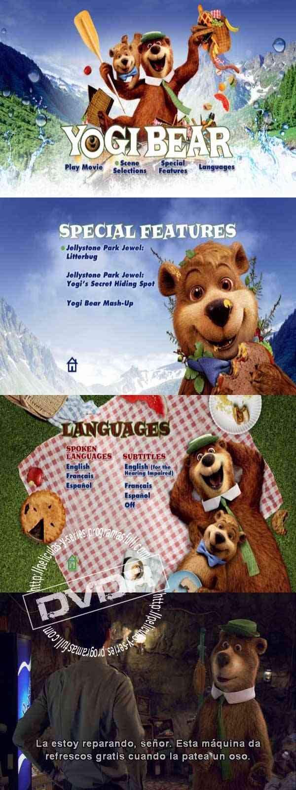 "Yogi Bear DVD R1"