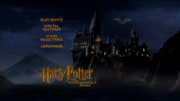 dvd Harry Potter y la piedra filosofal 