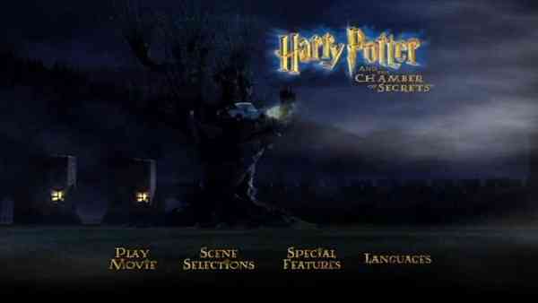Harry Potter y la Cámara de los Secretos dvd