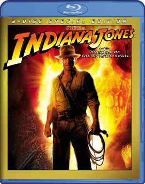 "Indiana Jones and the Kingdom of the Crystal Skull Blu-ray"