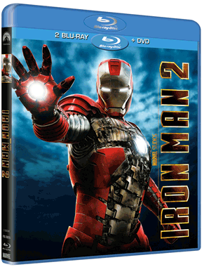 "Iron Man 2 2010 Blu-Ray Disc"