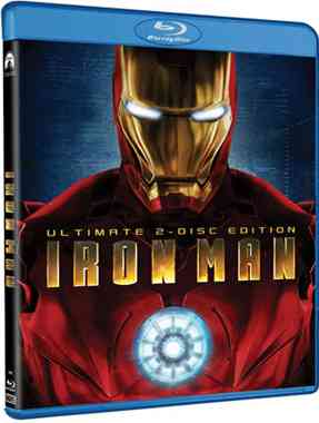 "Iron Man 2008 Blu-Ray Disc"