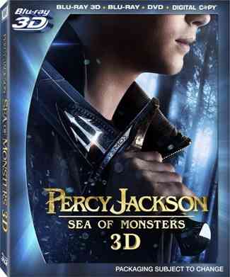 Percy Jackson y el mar de los monstruos Bluray 3D poster