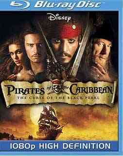 Piratas del Caribe 1 Bluray