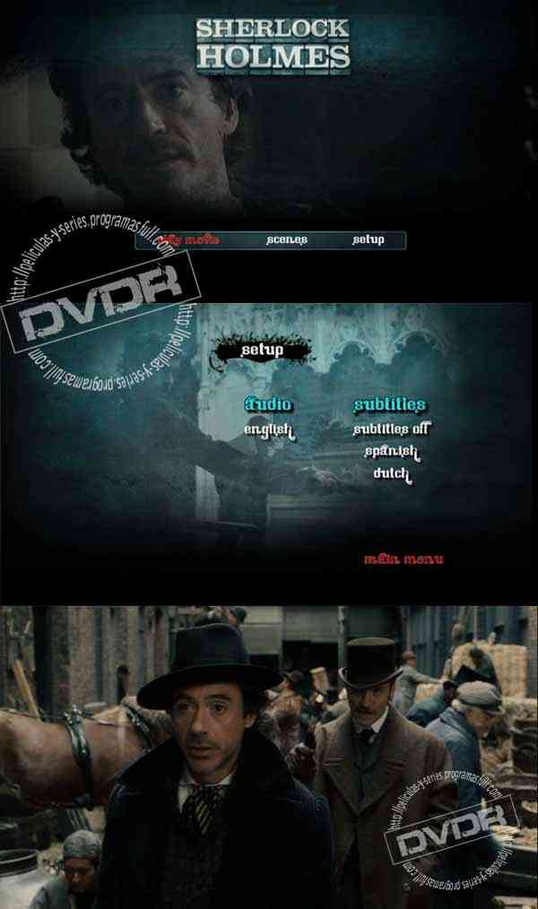 Sherlock Holmes DVDR