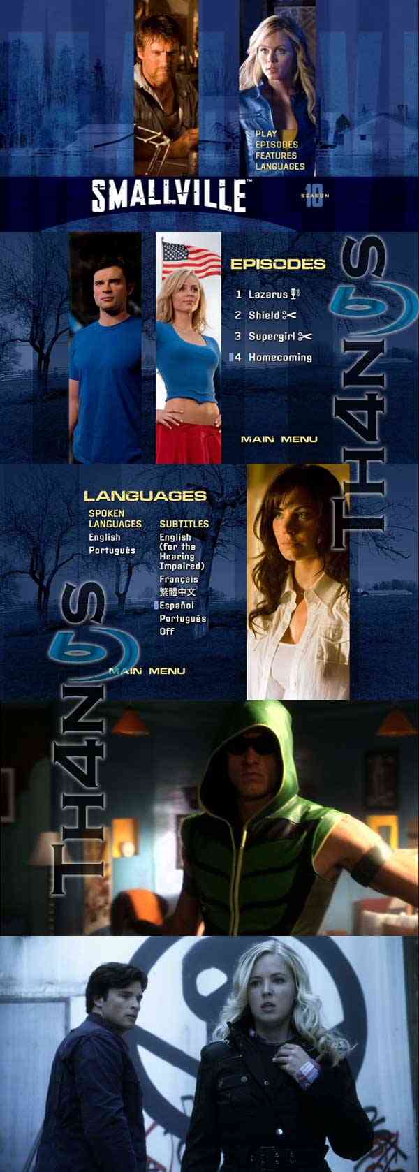 "Smallville Season 10 DVD"