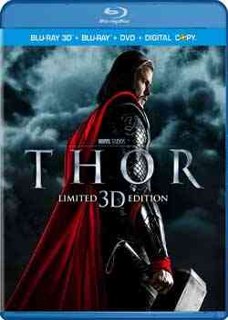 "Thor 3D 2011 Blu Ray"
