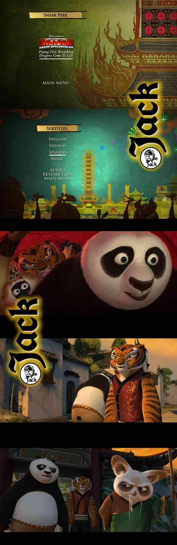 kung fu panda 2 DVD
